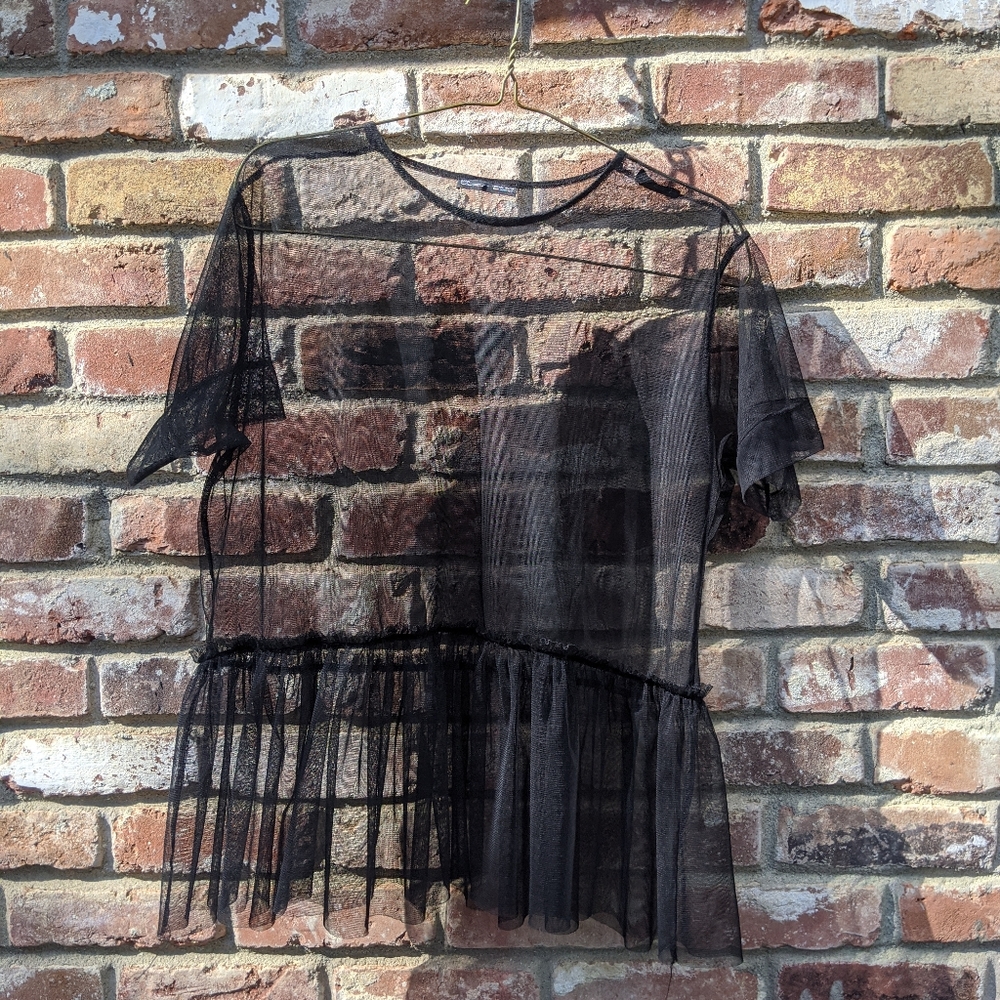 Zara Sheer Top